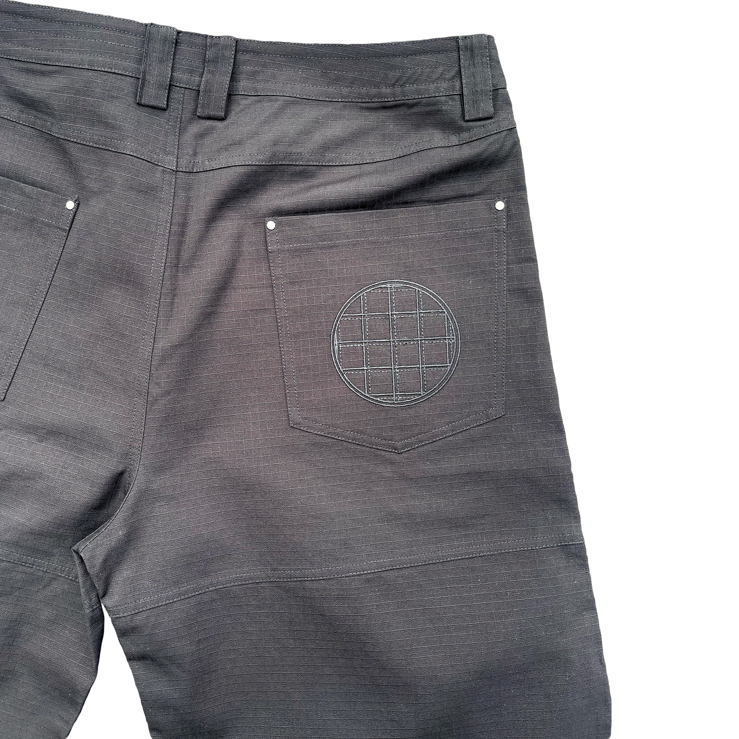 GRIDSTOP SPLIT SHORTS - TRIPLE BLACK