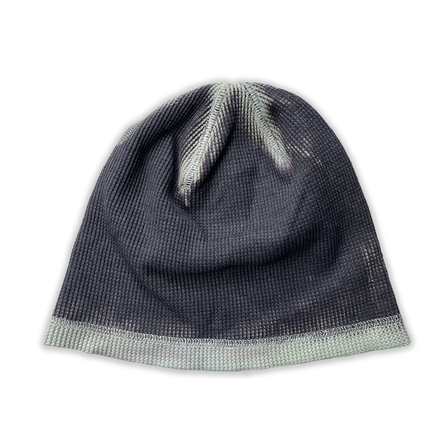 WAFFLE SKULL BEANIE - COLOUR REMOVAL