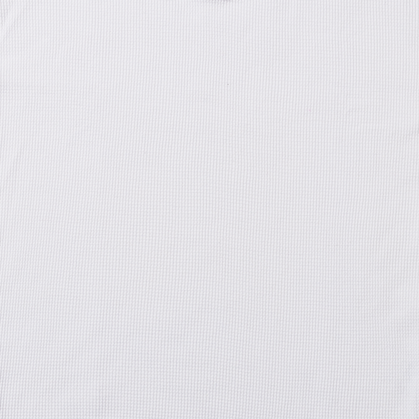 WAFFLE POLO SHIRT - WHITE