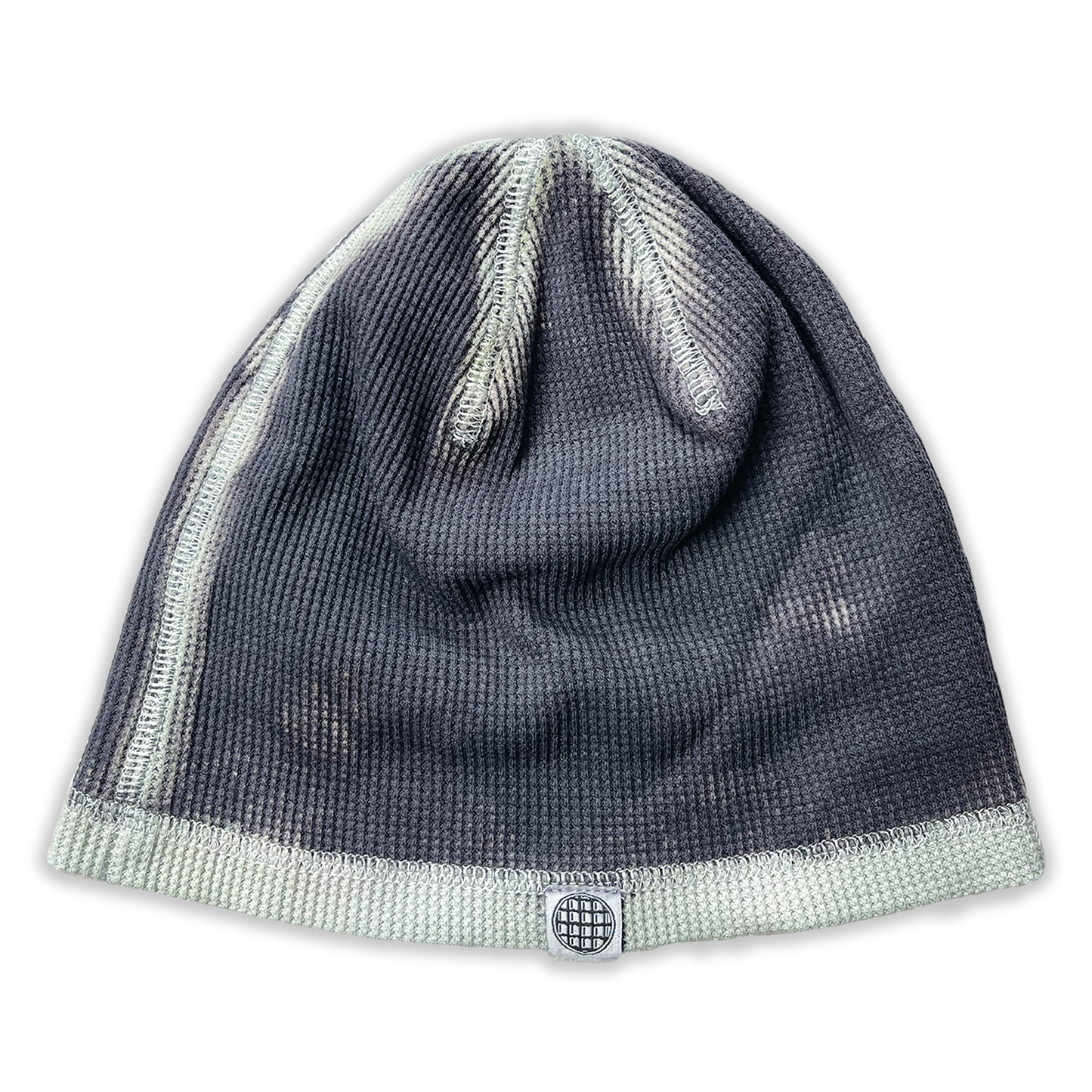 WAFFLE SKULL BEANIE - COLOUR REMOVAL